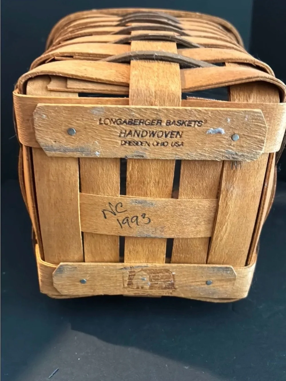 Vintage Longaberger Tall Basket